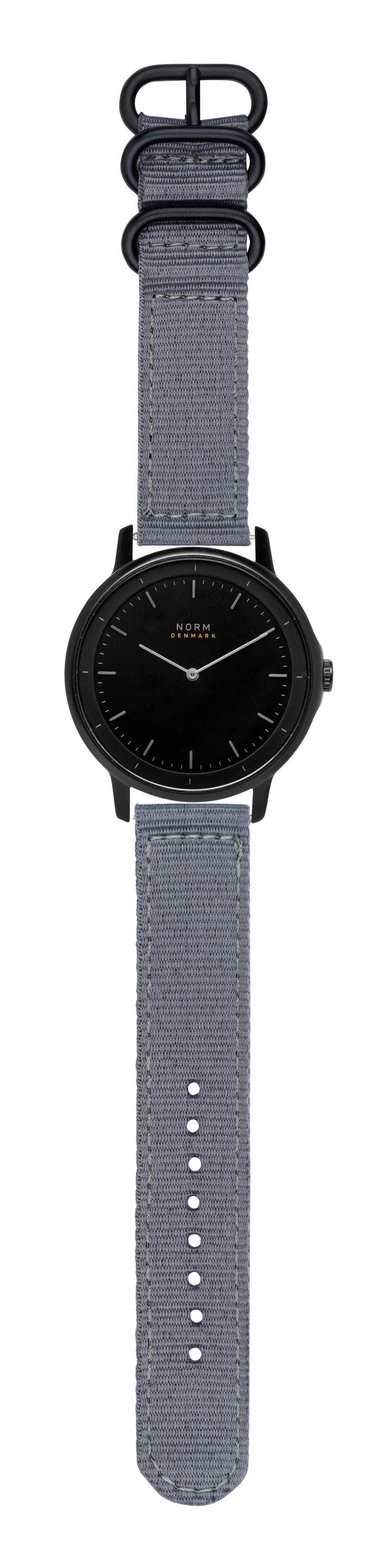 Canvas Watch Bands | Grey Canvas Watch Strap | NORM Denmark