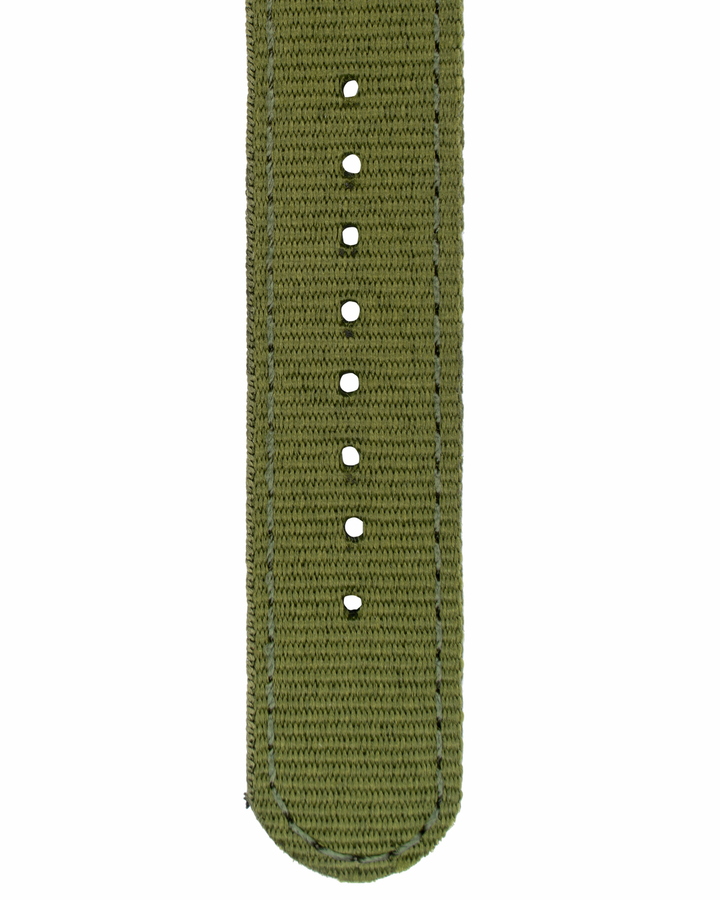 Green Canvas Watch Strap | Green Watch Strap | NORM Denmark