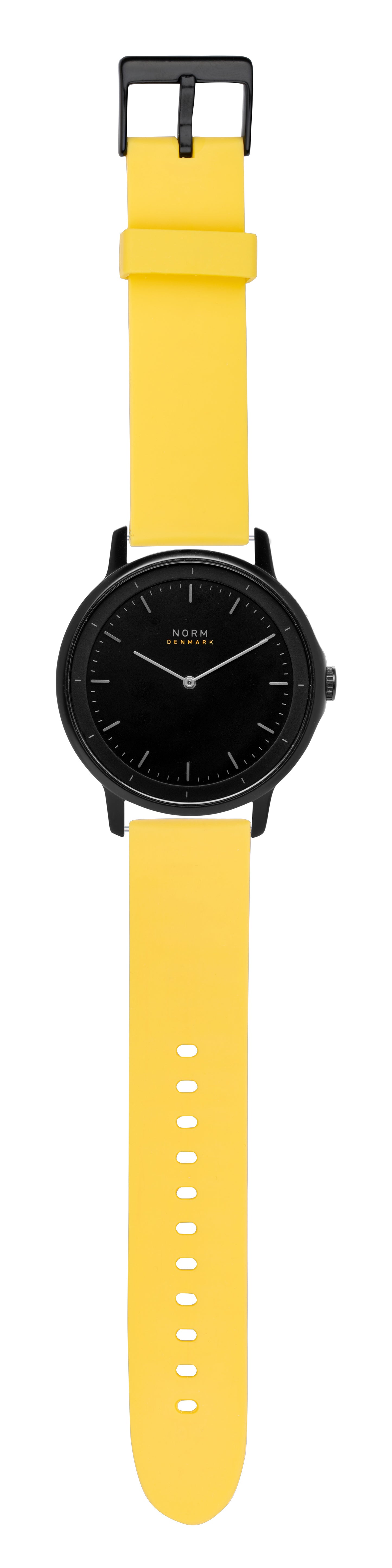 Yellow Watch Bands | Yellow Rubber Strap | NORM Denmark